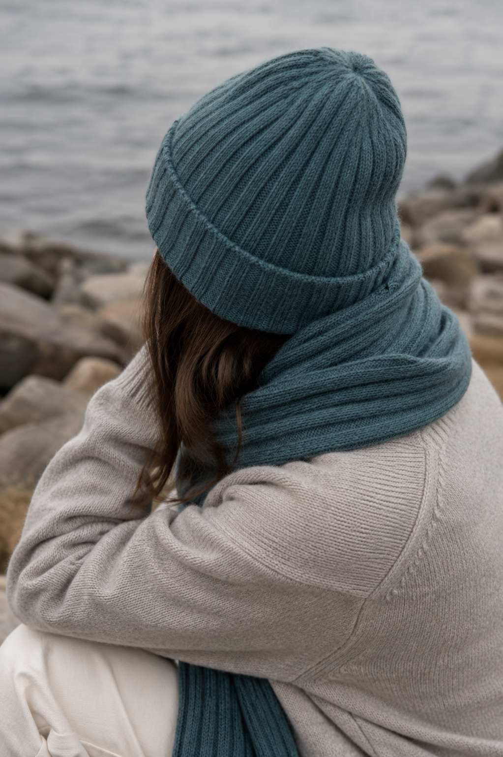 Possum Merino Ribbed Beanie