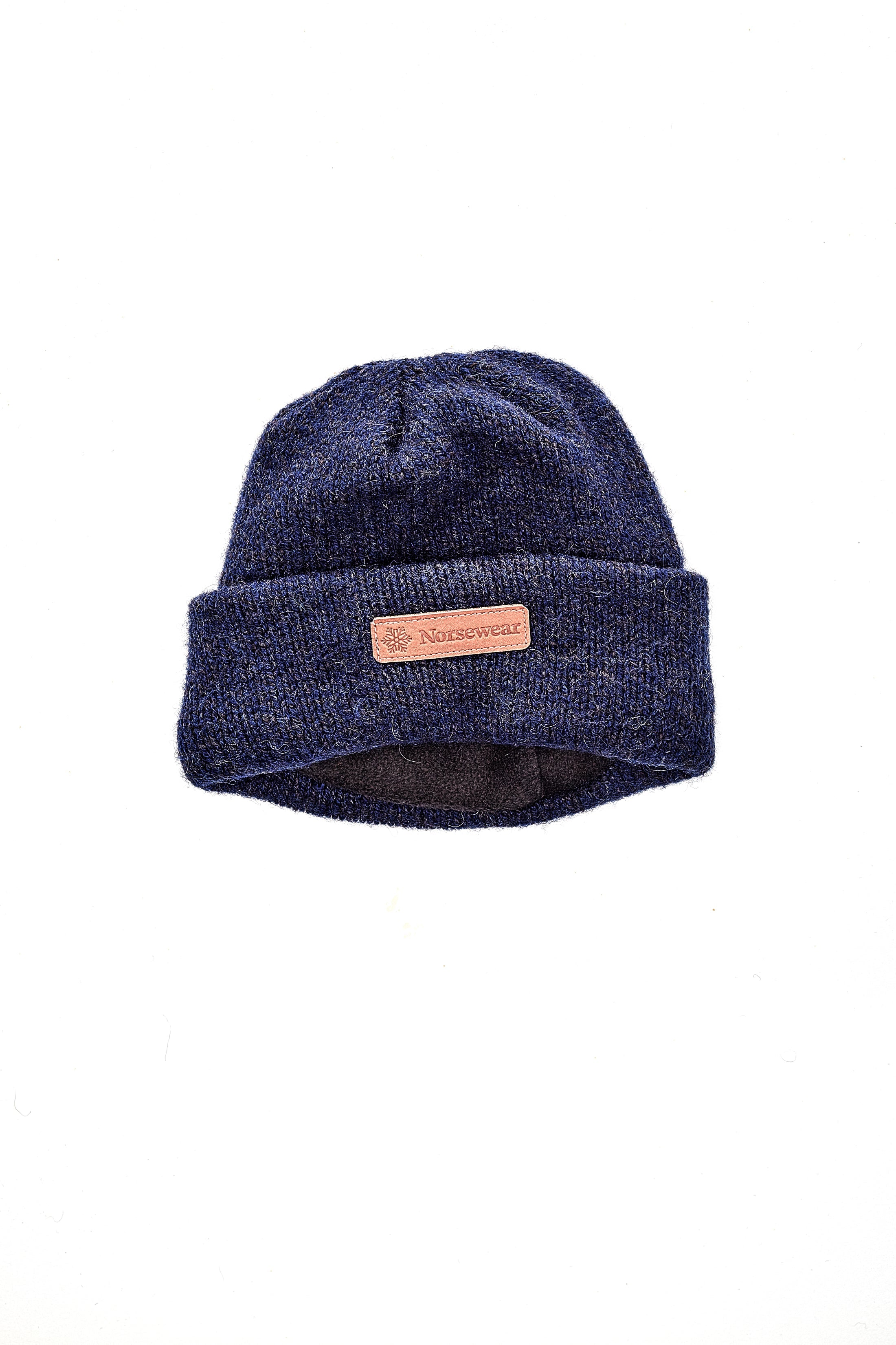 Aspiring Leather Patch Beanie