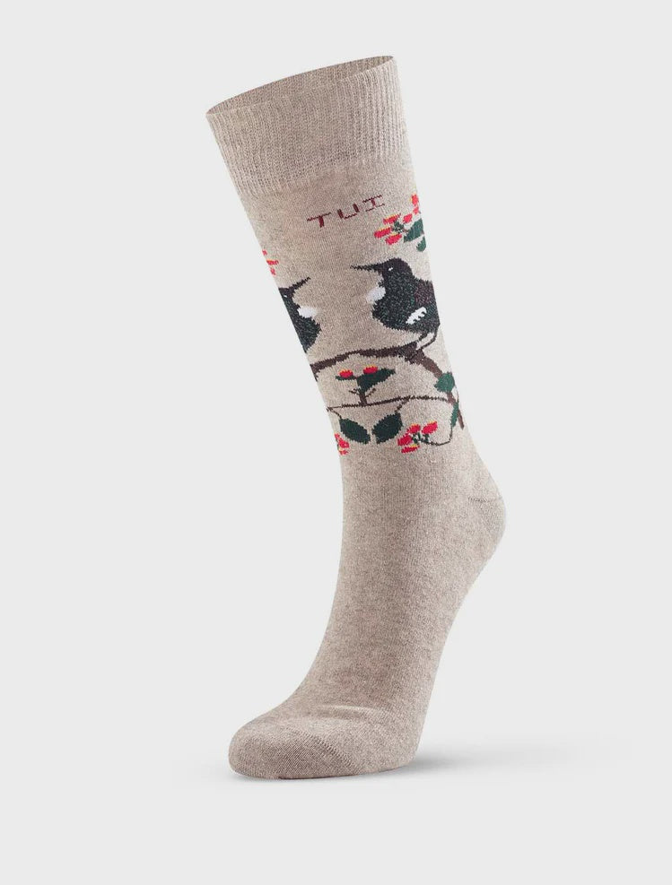 Tui Bird Merino Sock