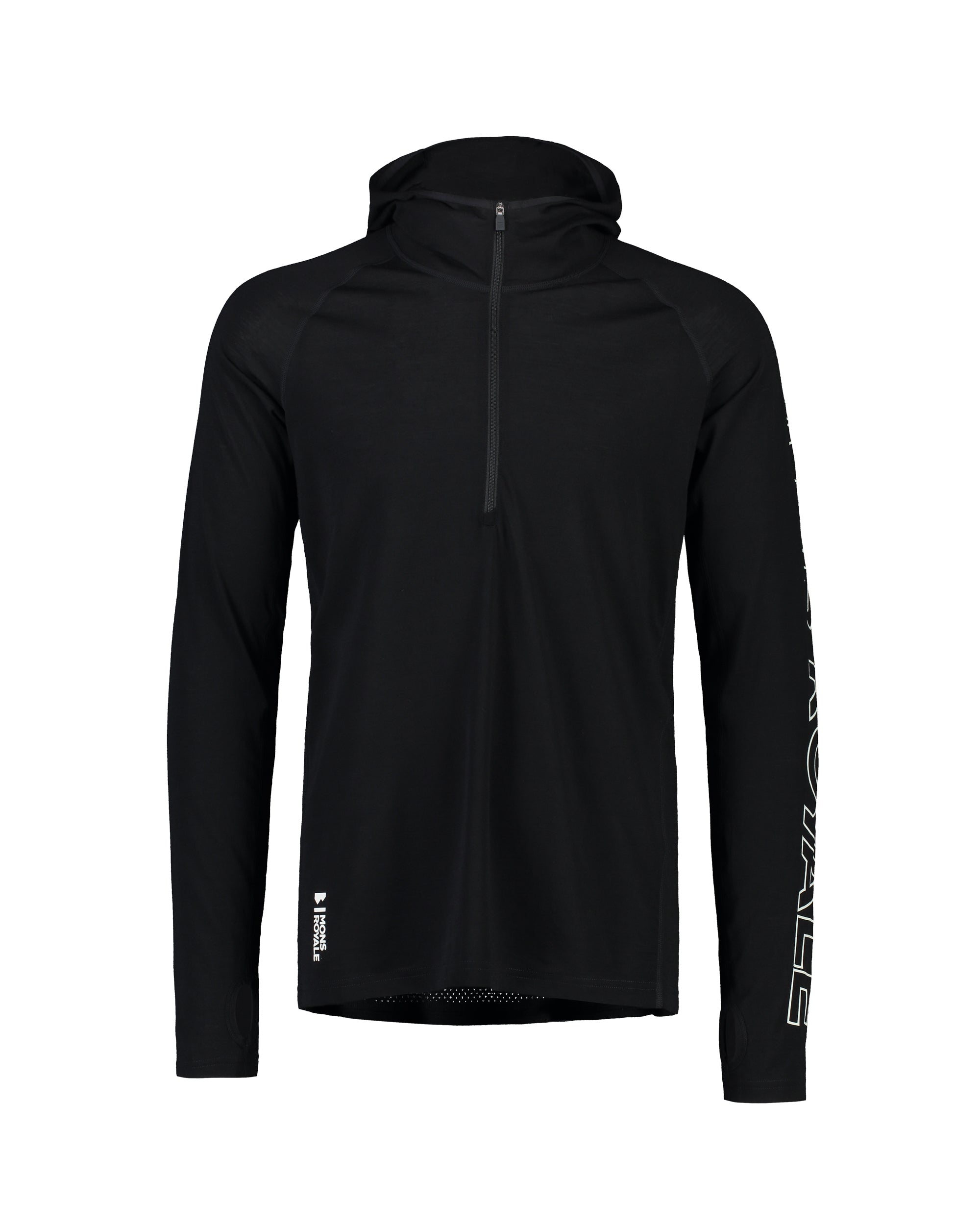Men's Temple Long Sleeve Hooded T-Shirt
