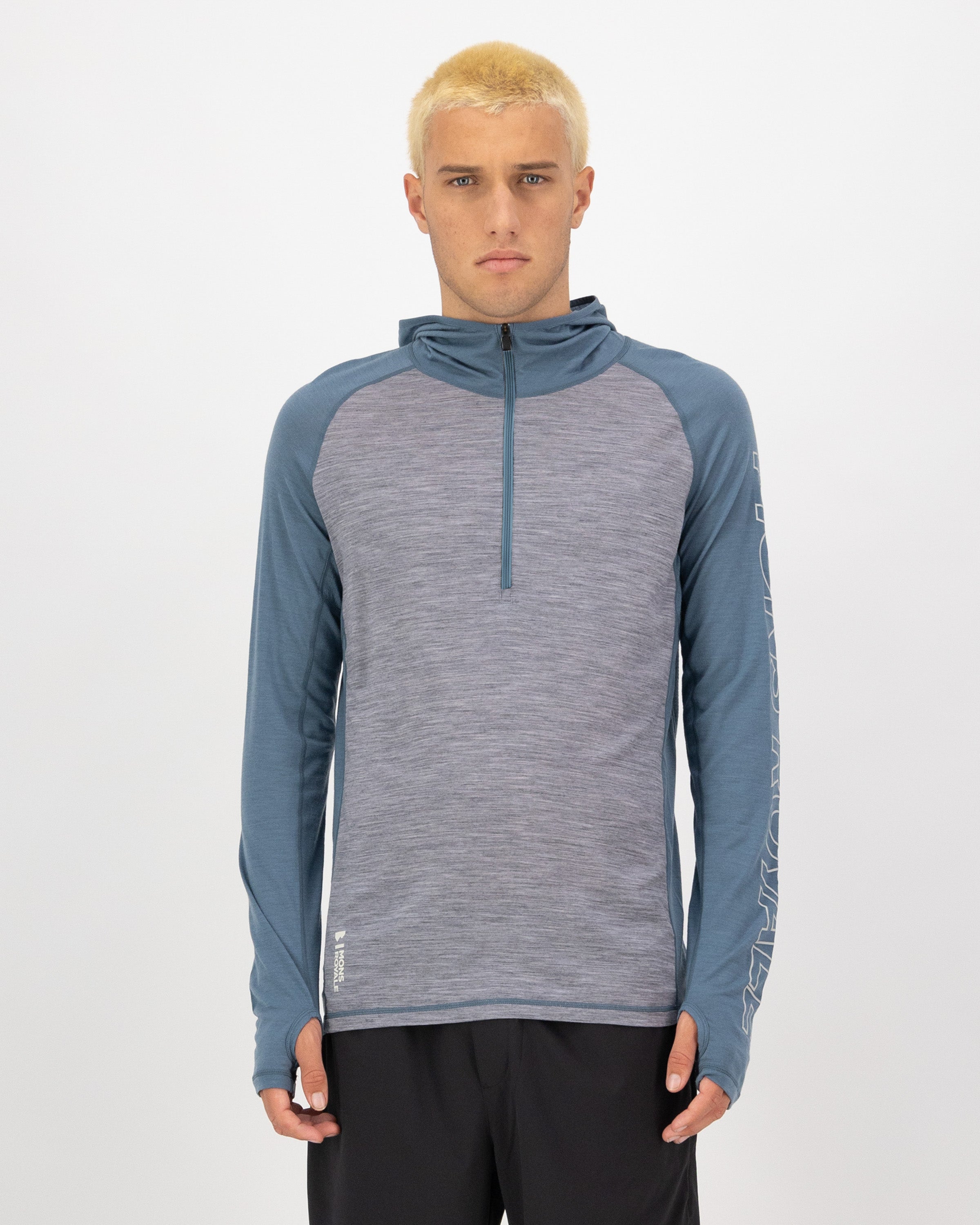 Men's Temple Long Sleeve Hooded T-Shirt