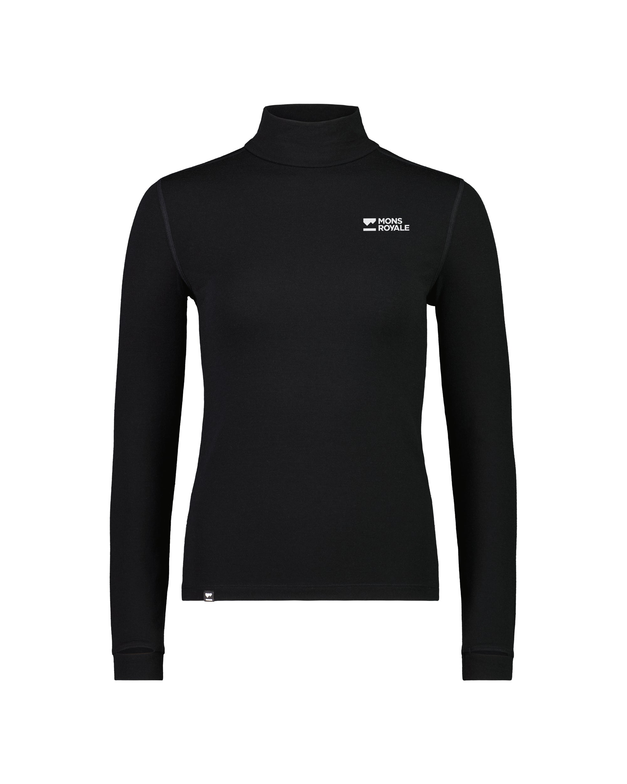 Women's Cascade Merino Mock Neck LS