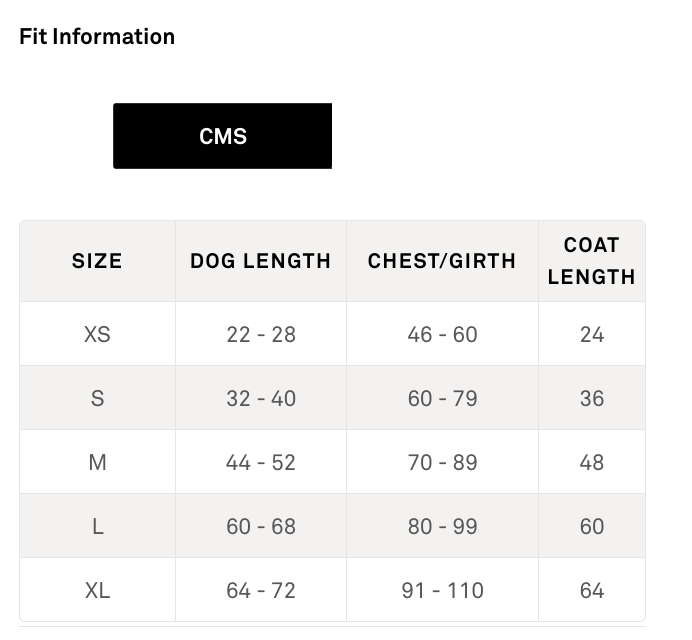 Size Guide