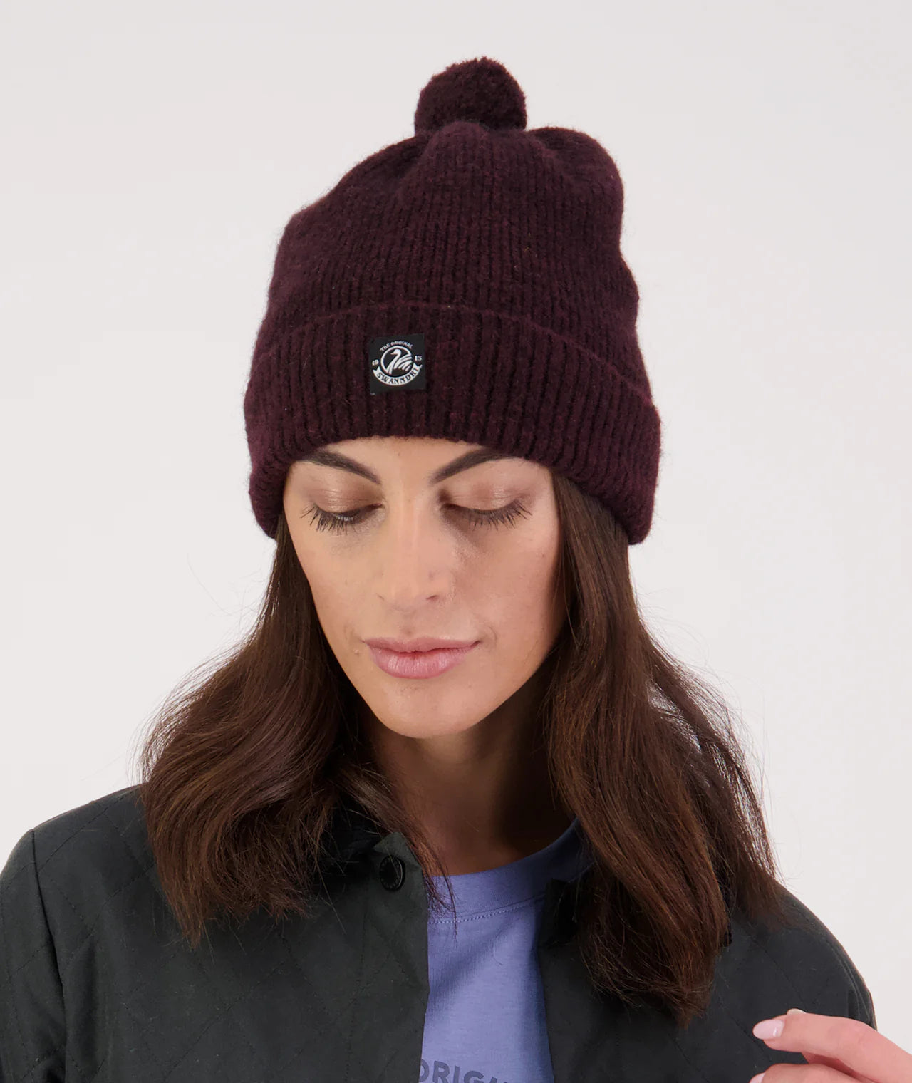 Hutton Turn Up Bobble Beanie Unisex