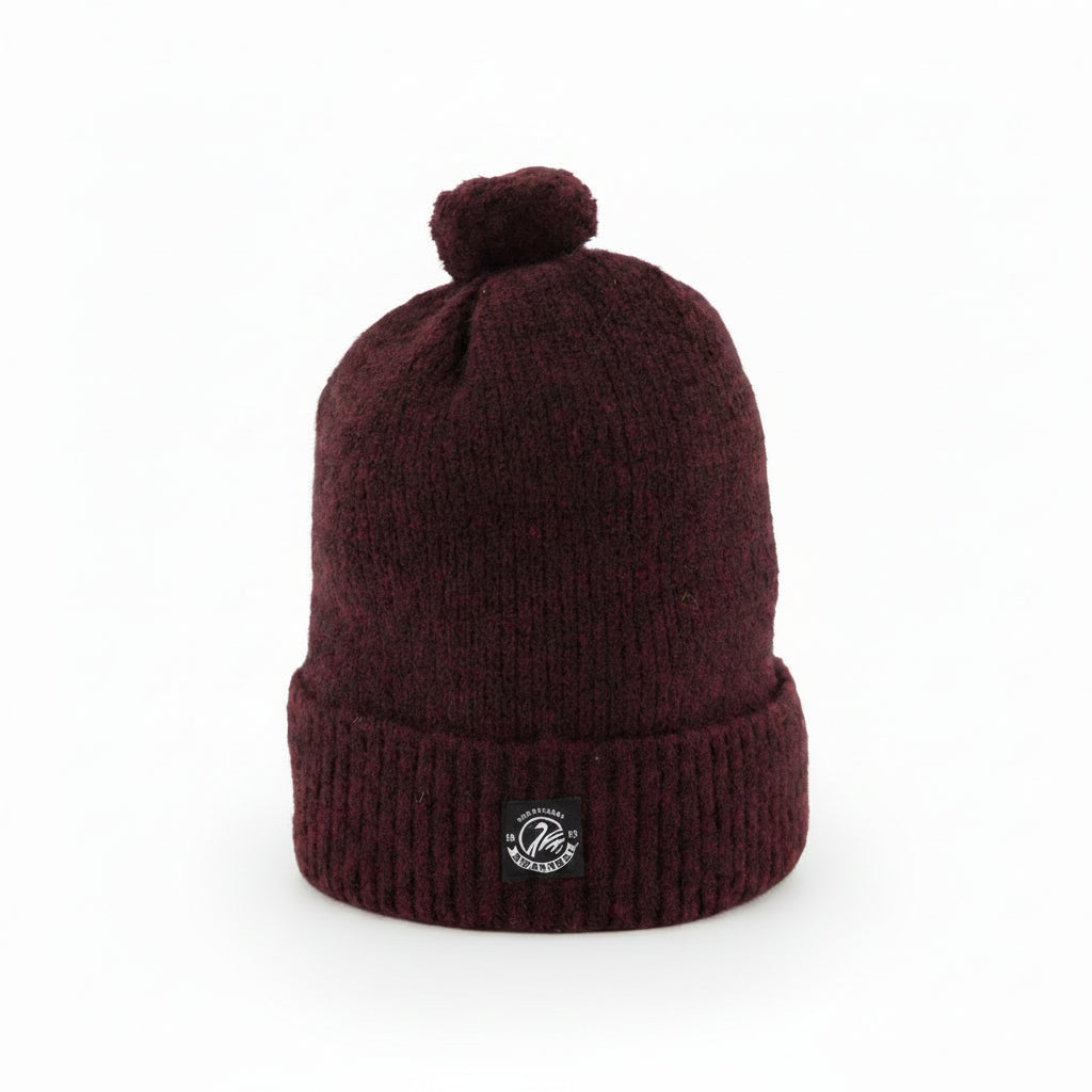 Hutton Turn Up Bobble Beanie Unisex
