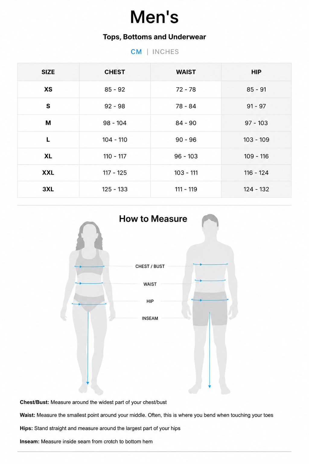 Size Guide