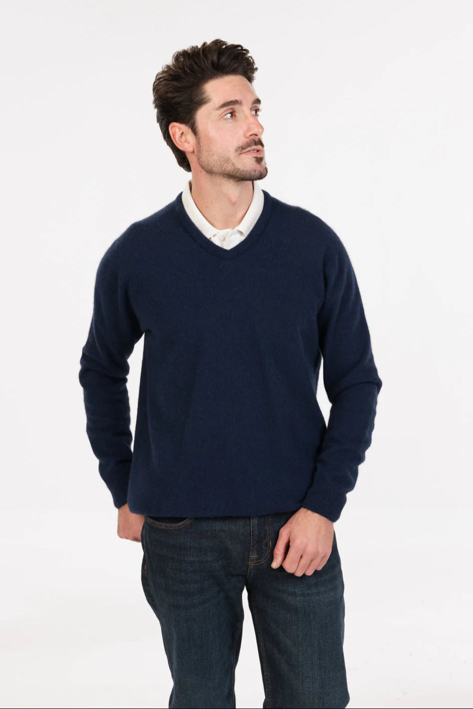 Men's Vee Neck Sweater