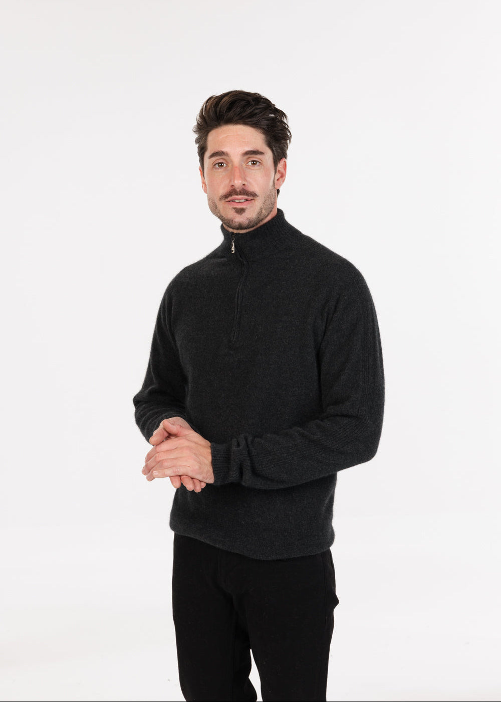 Men's Lightweight Half Zip Sweater