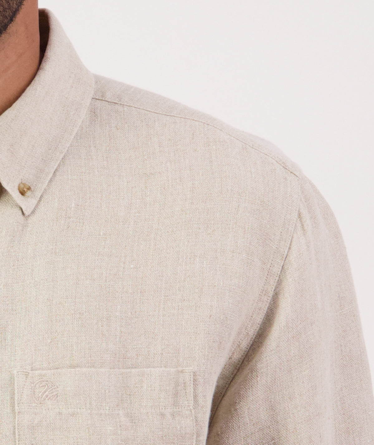Men's Puhoi Linen Long Sleeve Shirt