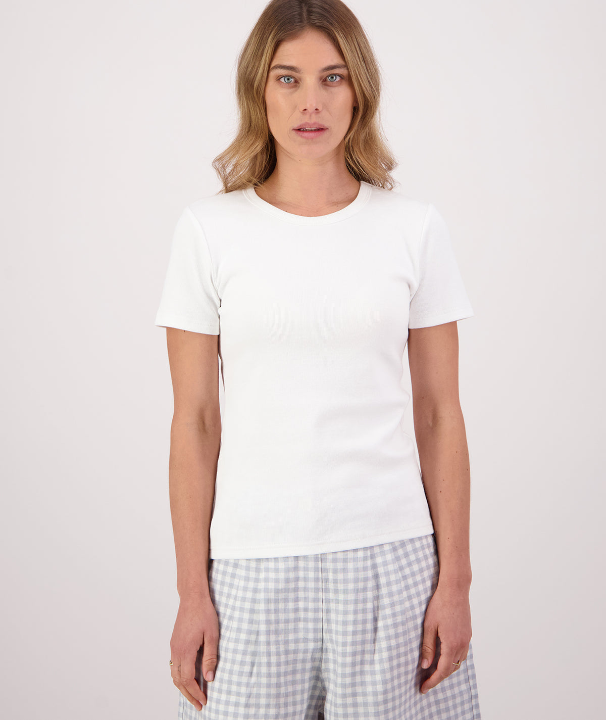 Daisy Ribbed T-Shirt
