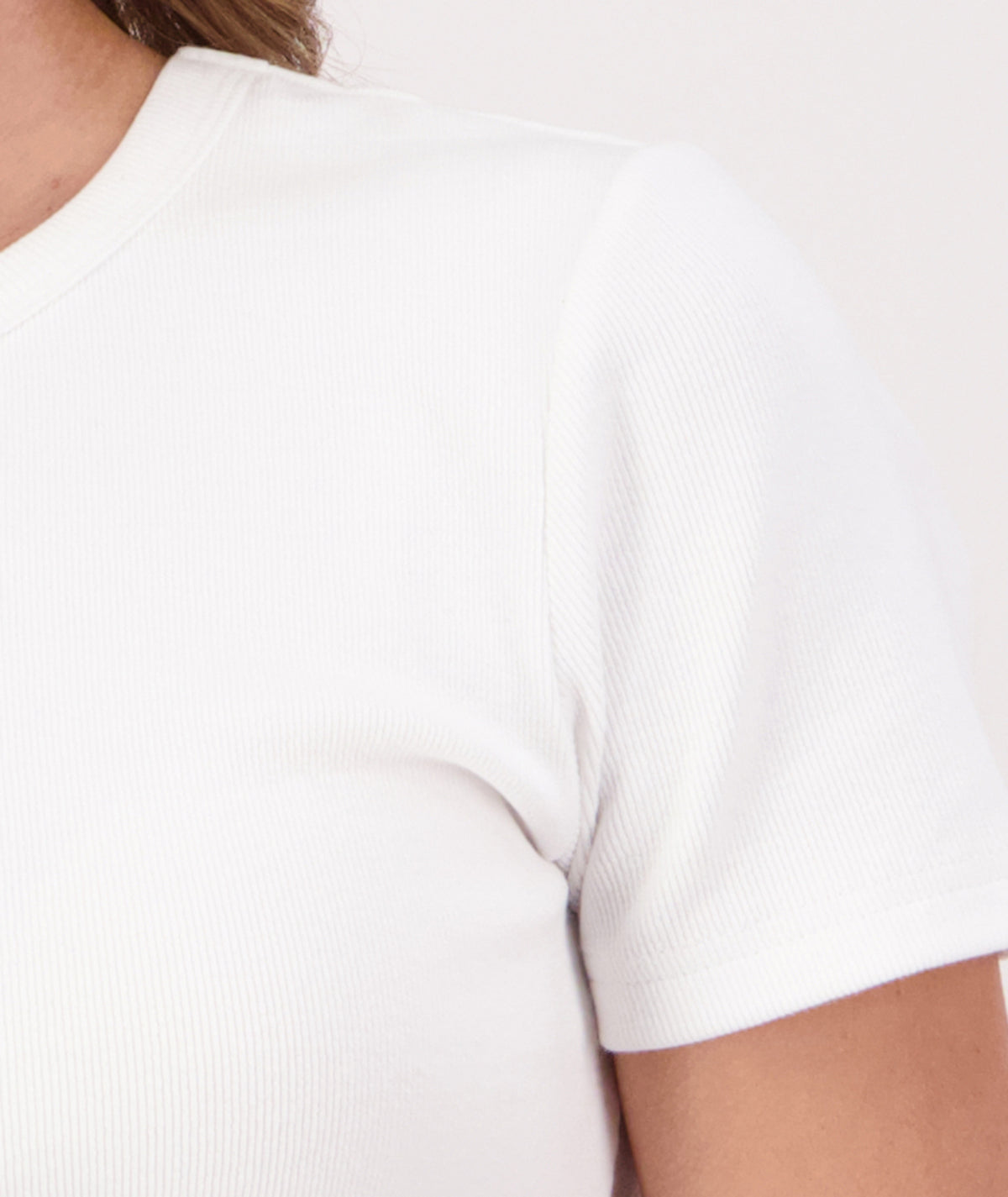 Daisy Ribbed T-Shirt