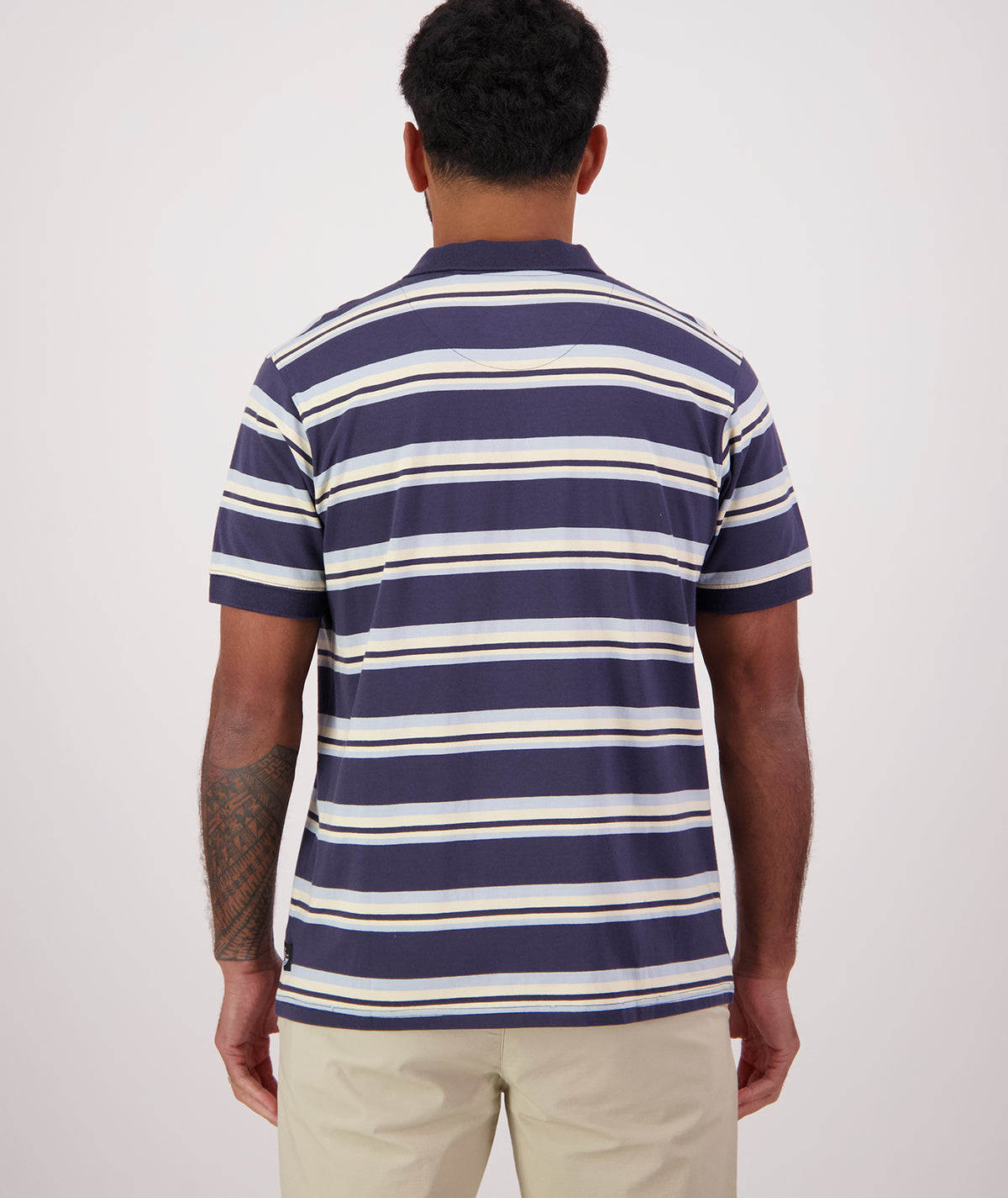 Men's Waimate Striped Polo