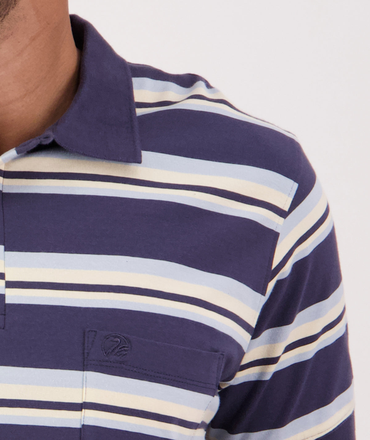 Men's Waimate Striped Polo