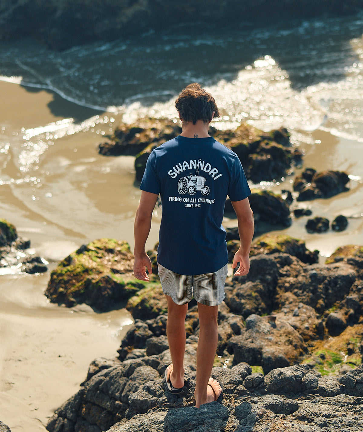 Men's Seaview Stripe Shorts